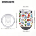Custom Egg-Shaped Tumbler (12oz)