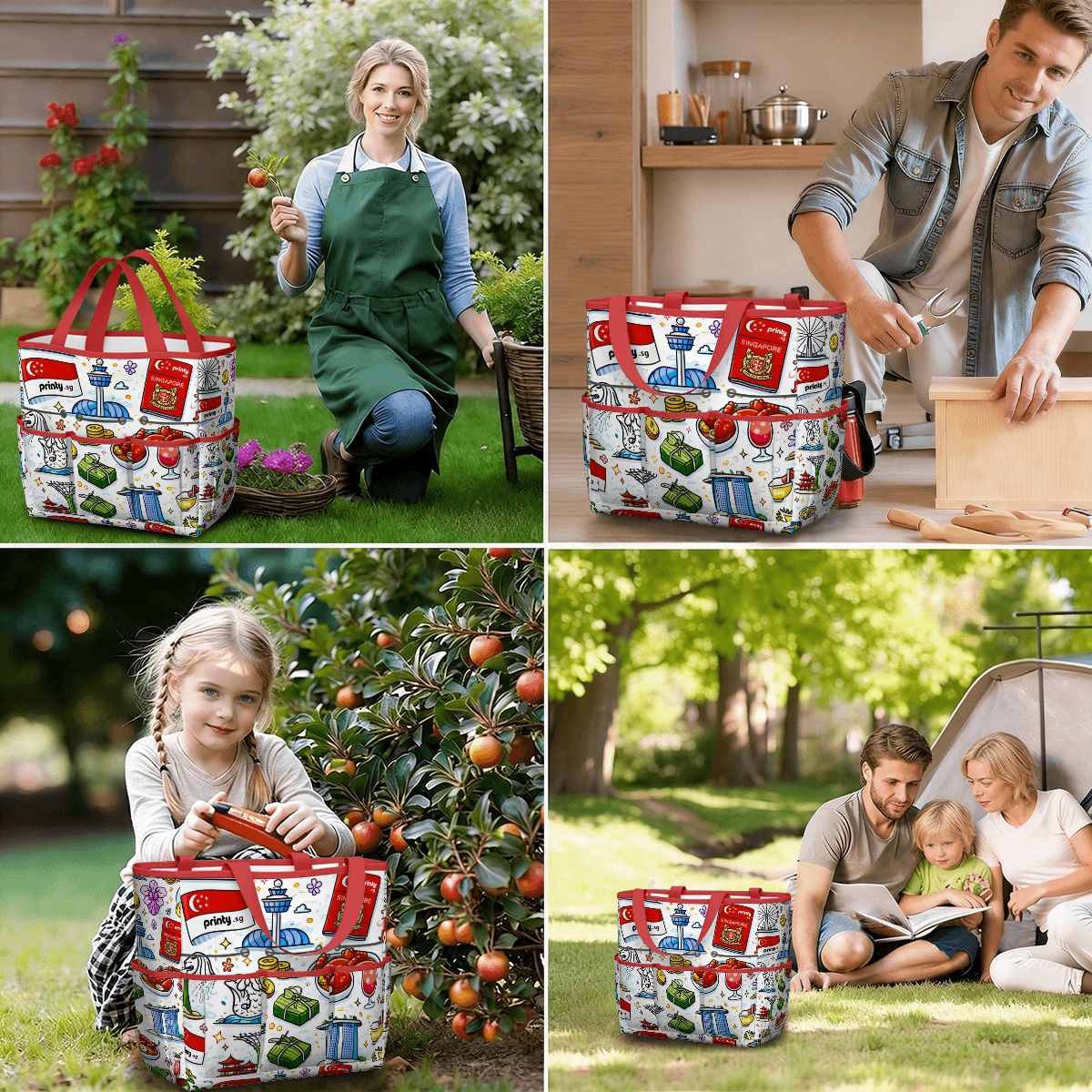 Custom Garden Tool Bag (Tools Not Included)