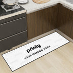 Custom Kitchen Area Rug for Floor Non-Slip Washable