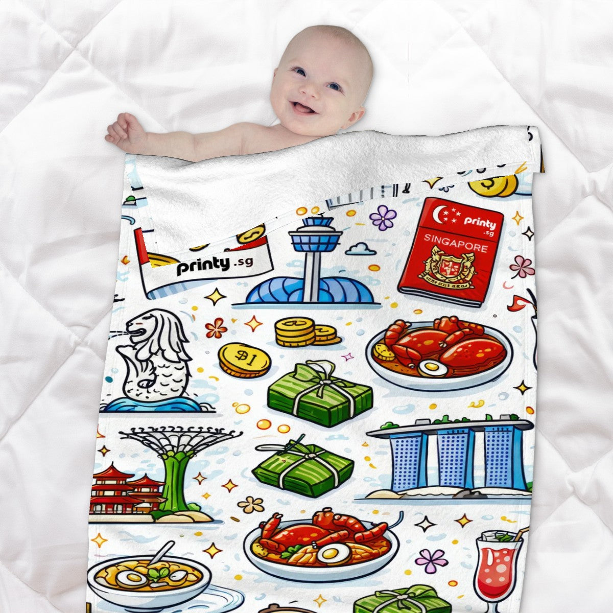 Custom 320 GSM & 280 GSM Flannel Throw Blanket (2:3)