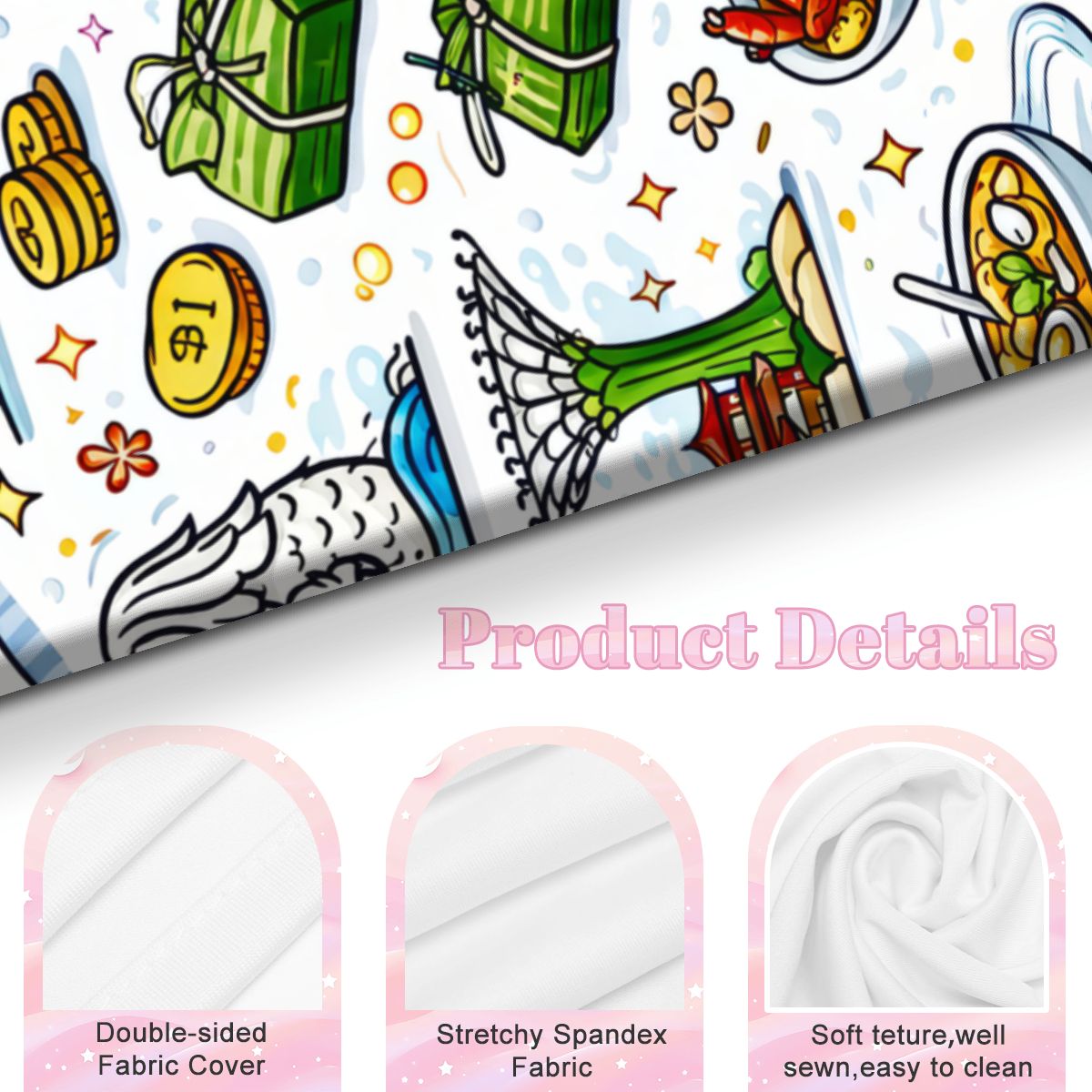Custom Large Arched Background Cover