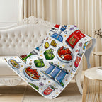 Custom Cooling Silk-Feel Blanket