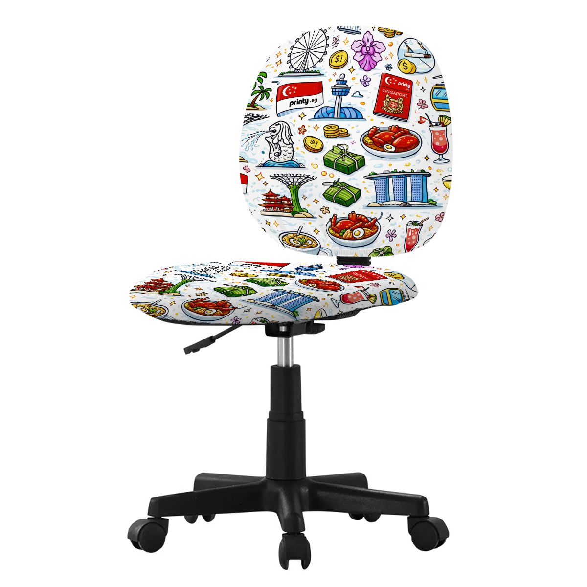 Custom Office Chair Cover