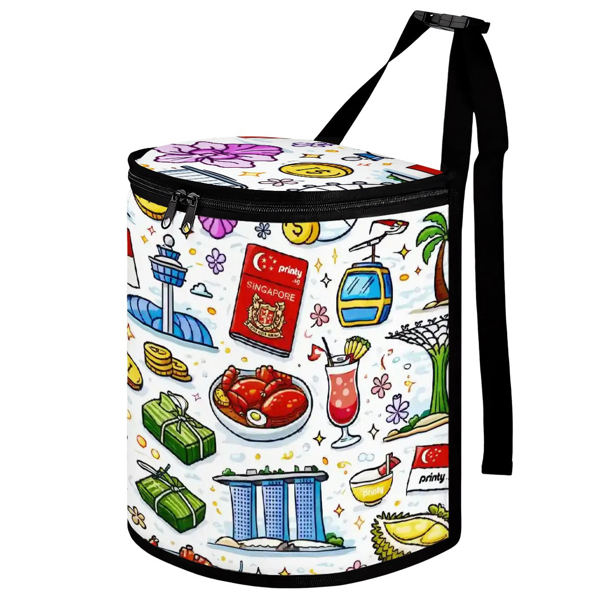 Custom Bucket-Shaped Car Trash Bag
