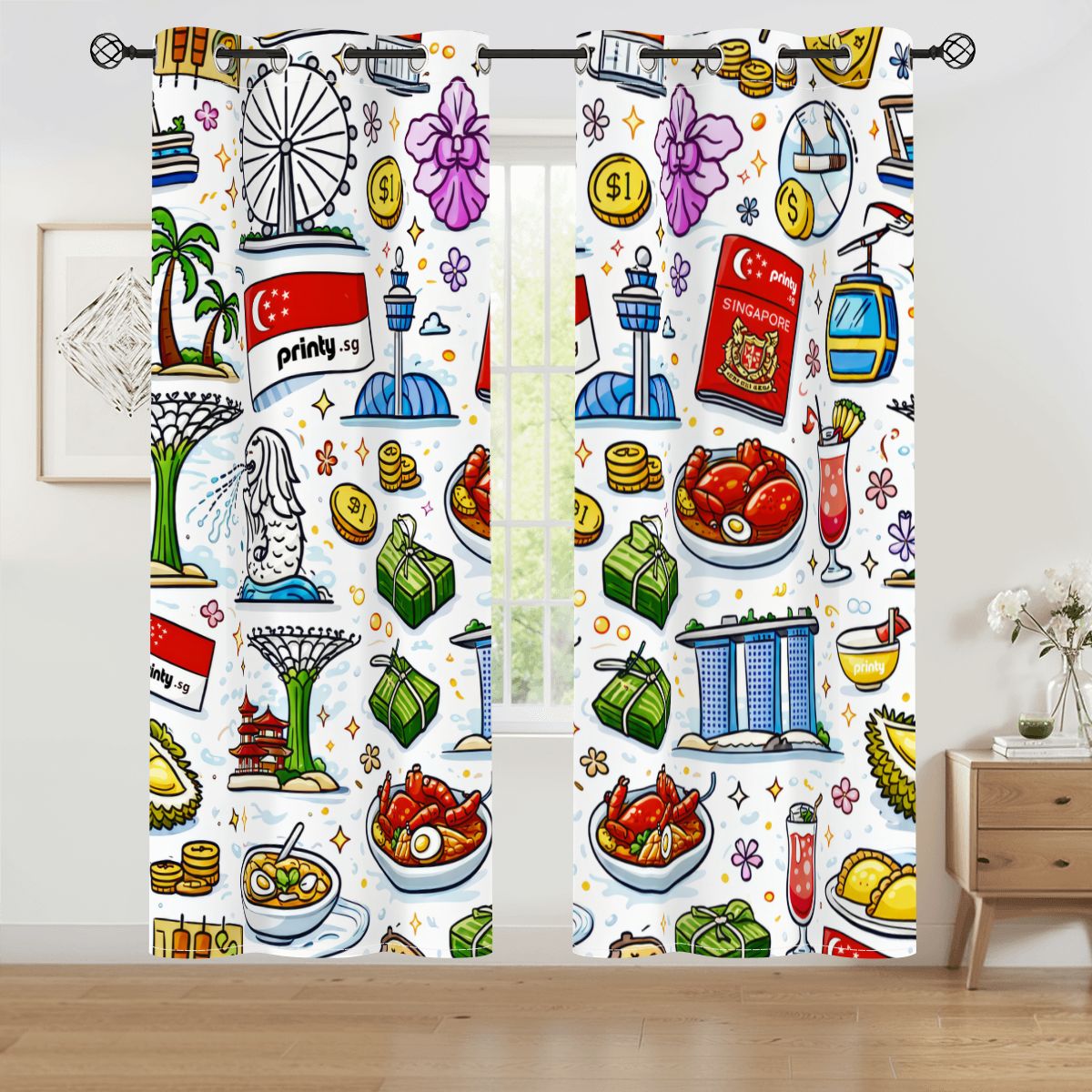 Custom Multi Sizes Blackout Curtains