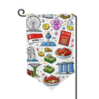 Custom Pointed Corner Garden Flags