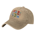 Custom Unisex Washed Denim Baseball Cap