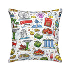 Custom Plush Throw Pillow Covers (Single-Sided Design)