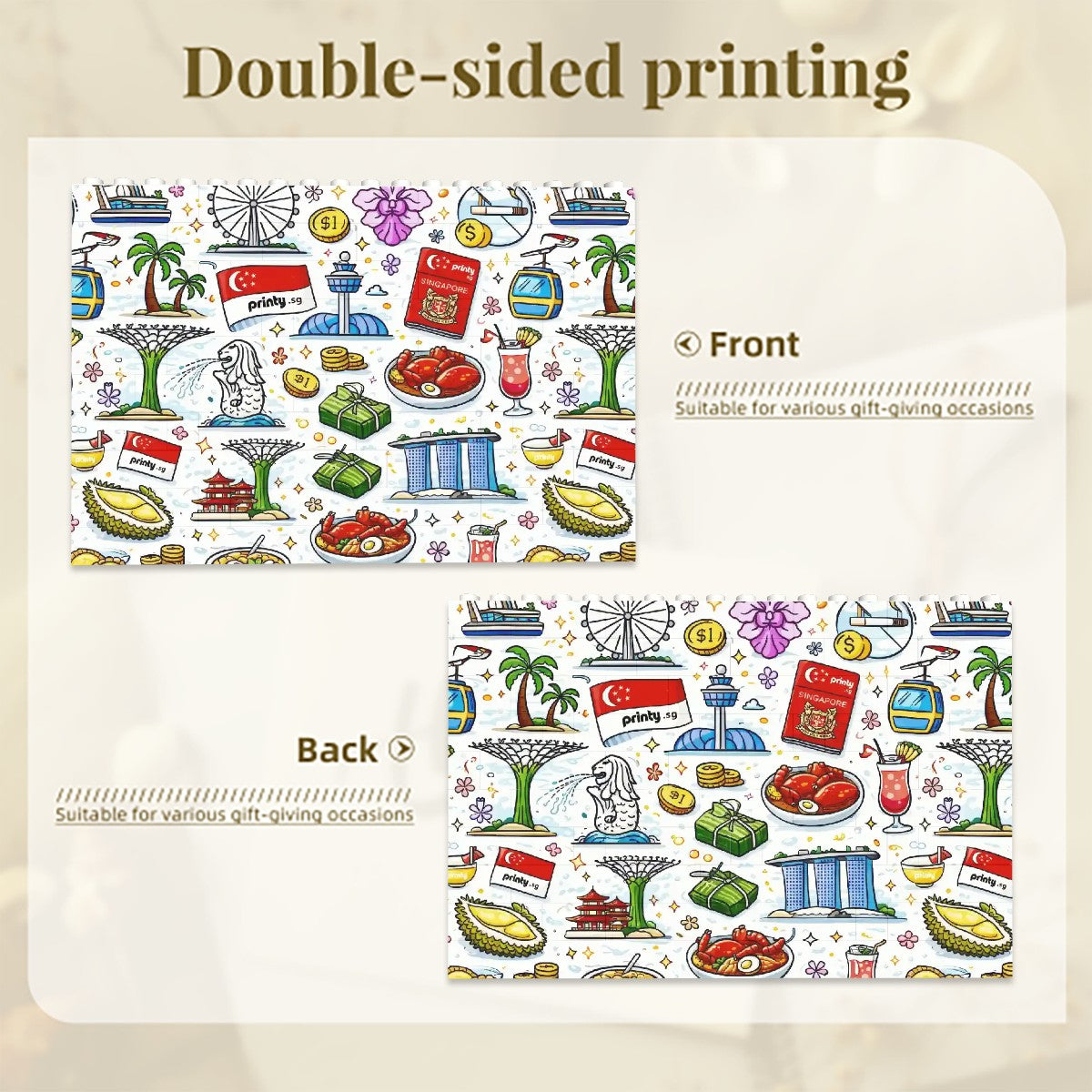 Custom Building Blocks Puzzles (Rectangle Shape)