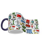 Custom Colored Ceramic Coffee Mug (11oz) (All Over Print)