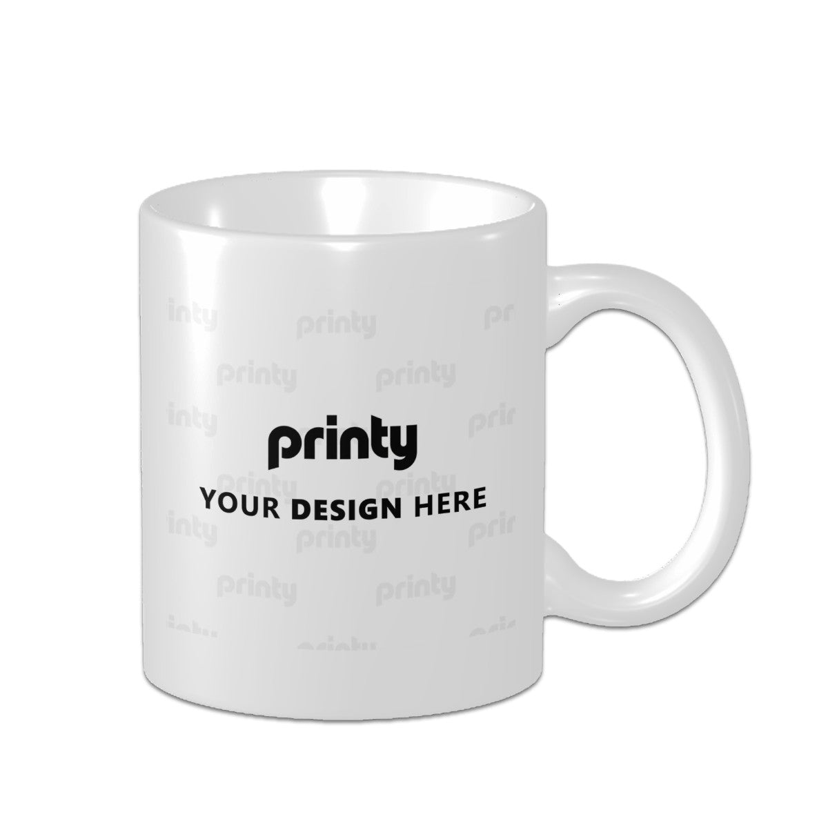 Custom Ceramic Coffee Mug (11oz) (Area Print)