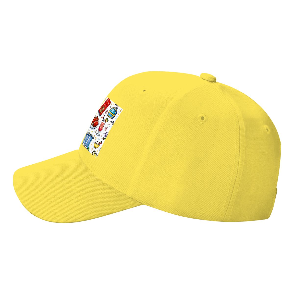 Custom Curved Eaves Trucker Hat (Solid Color)