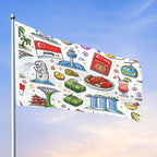 Custom Outdoor Decor Flags Double Sided (2:3)