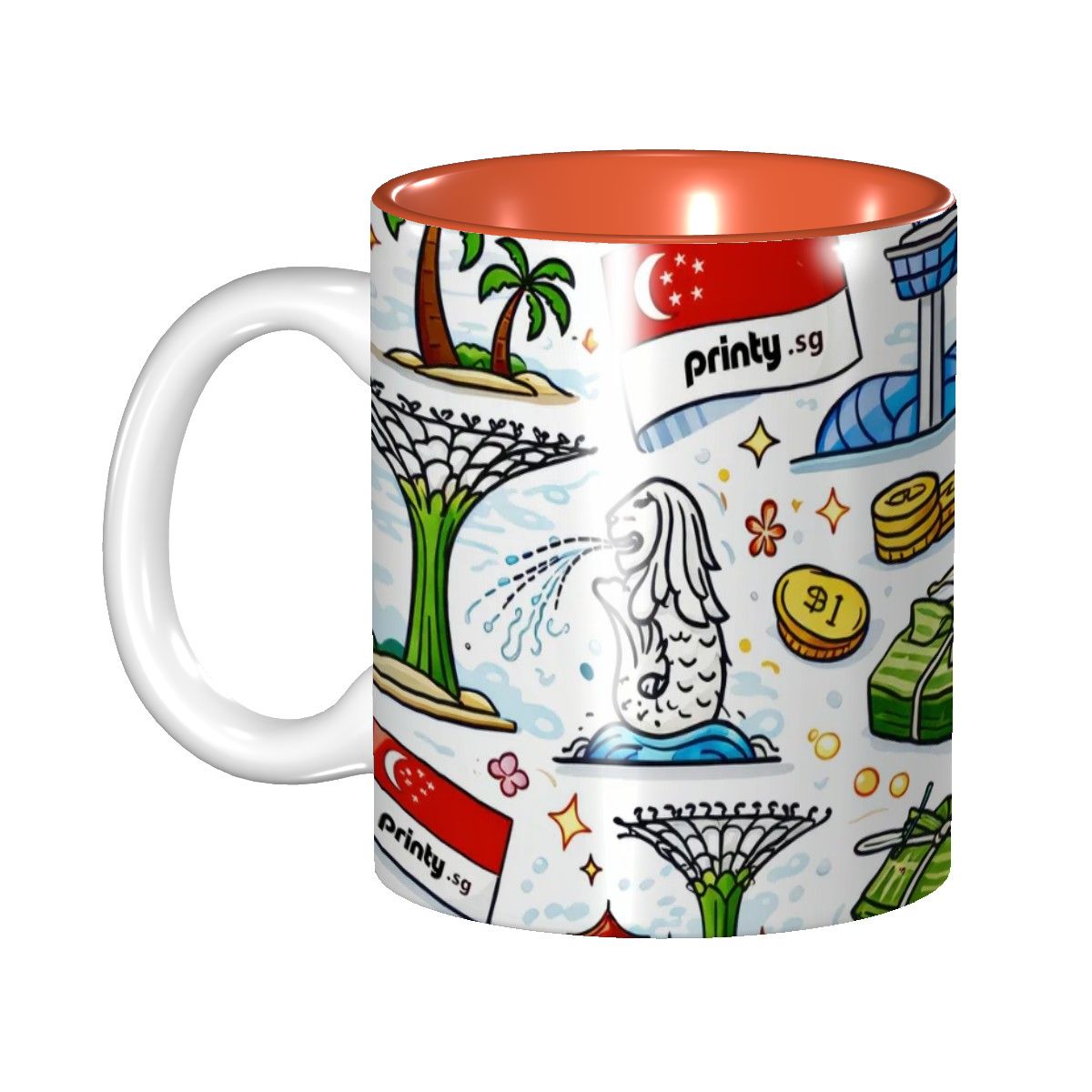 Custom Ceramic Coffee Mugs (11oz)
