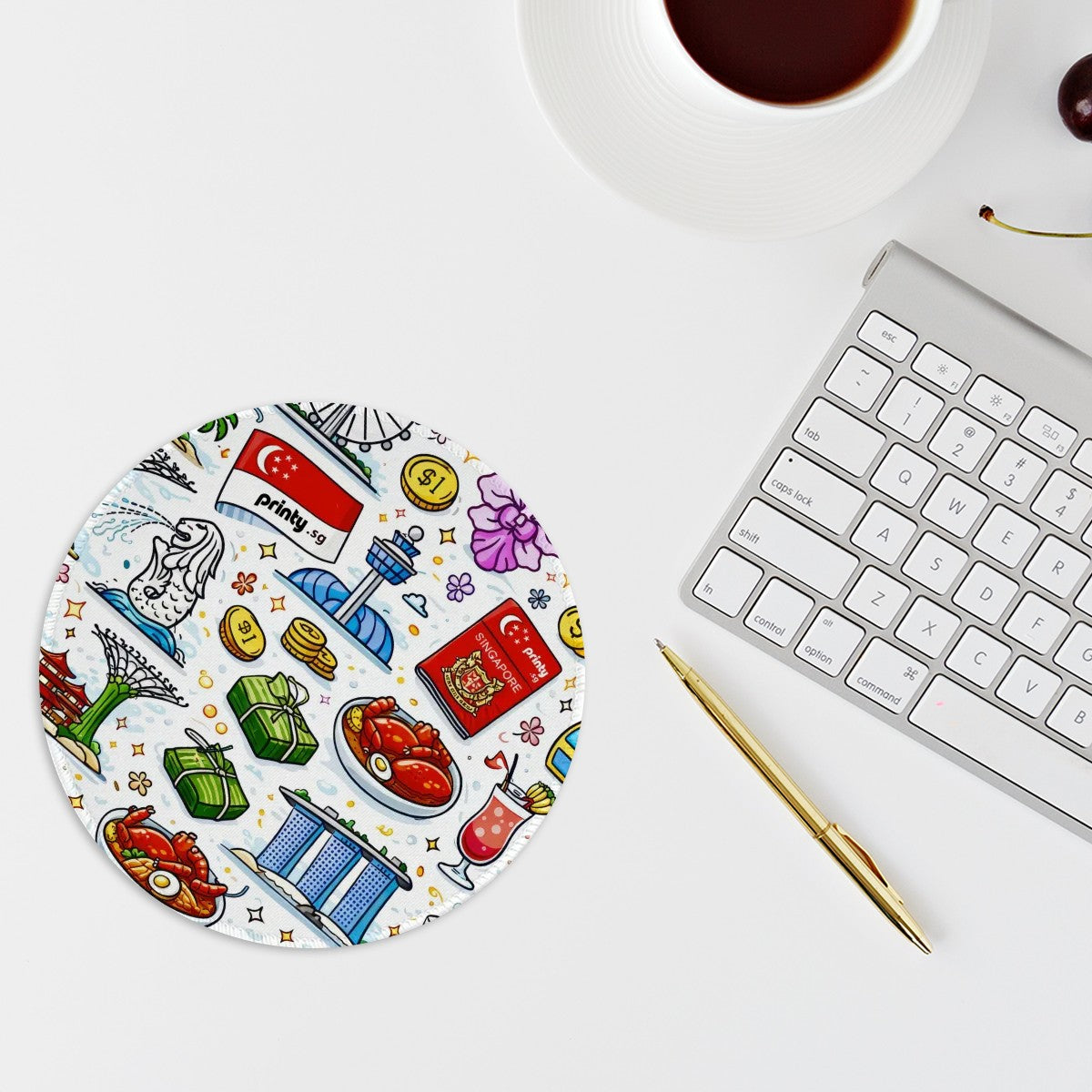 Custom Round Mouse Pad 7.9"