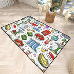 Custom Large Area Rug Floor Carpet (3:2)
