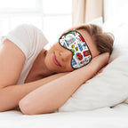 Custom Sleep Mask with Adjustable Buckle