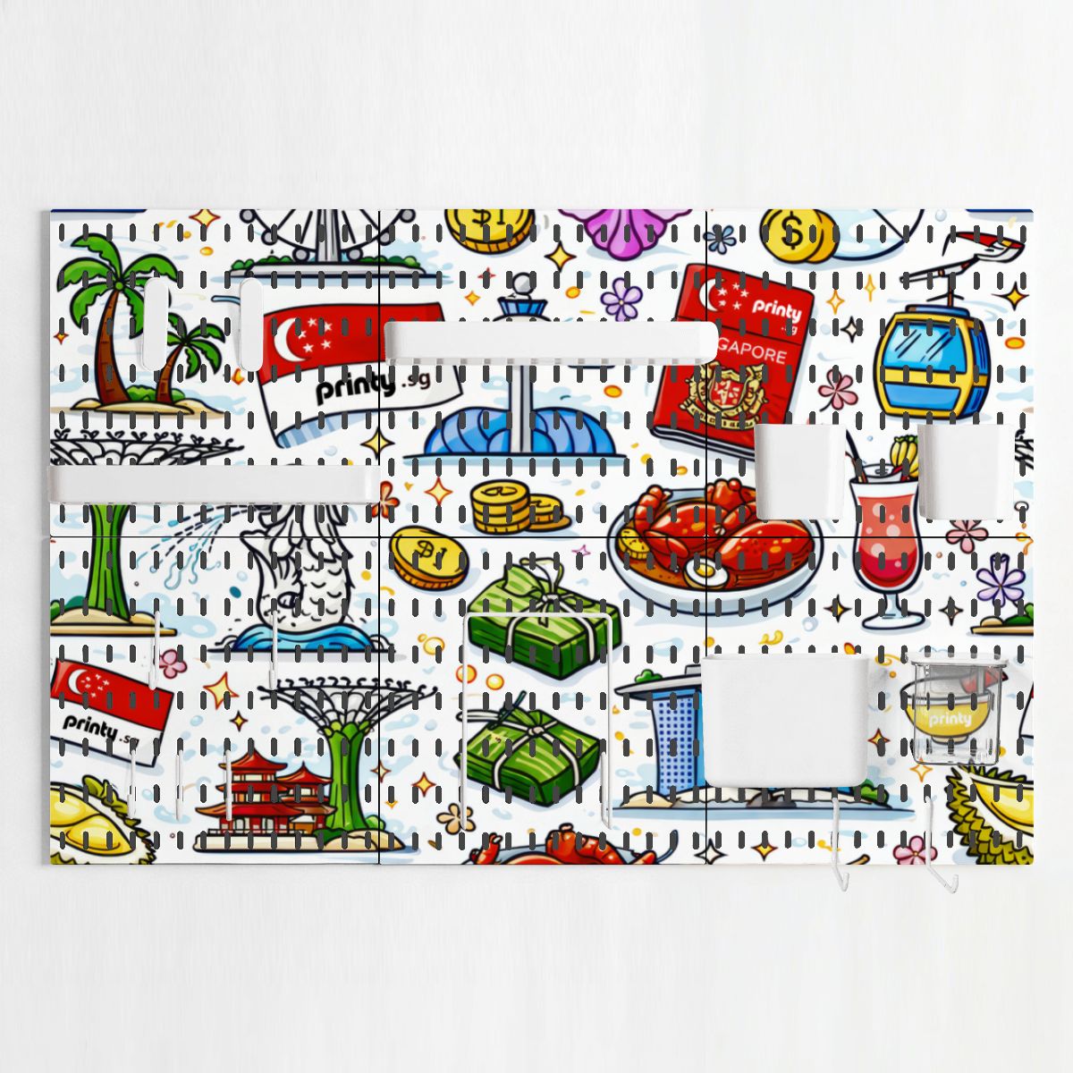 Custom 6 PCS Pegboard Kit