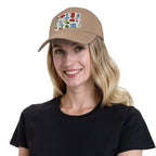 Custom Curved Eaves Trucker Hat (Solid Color)