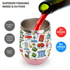 Custom Egg-Shaped Tumbler (12oz)