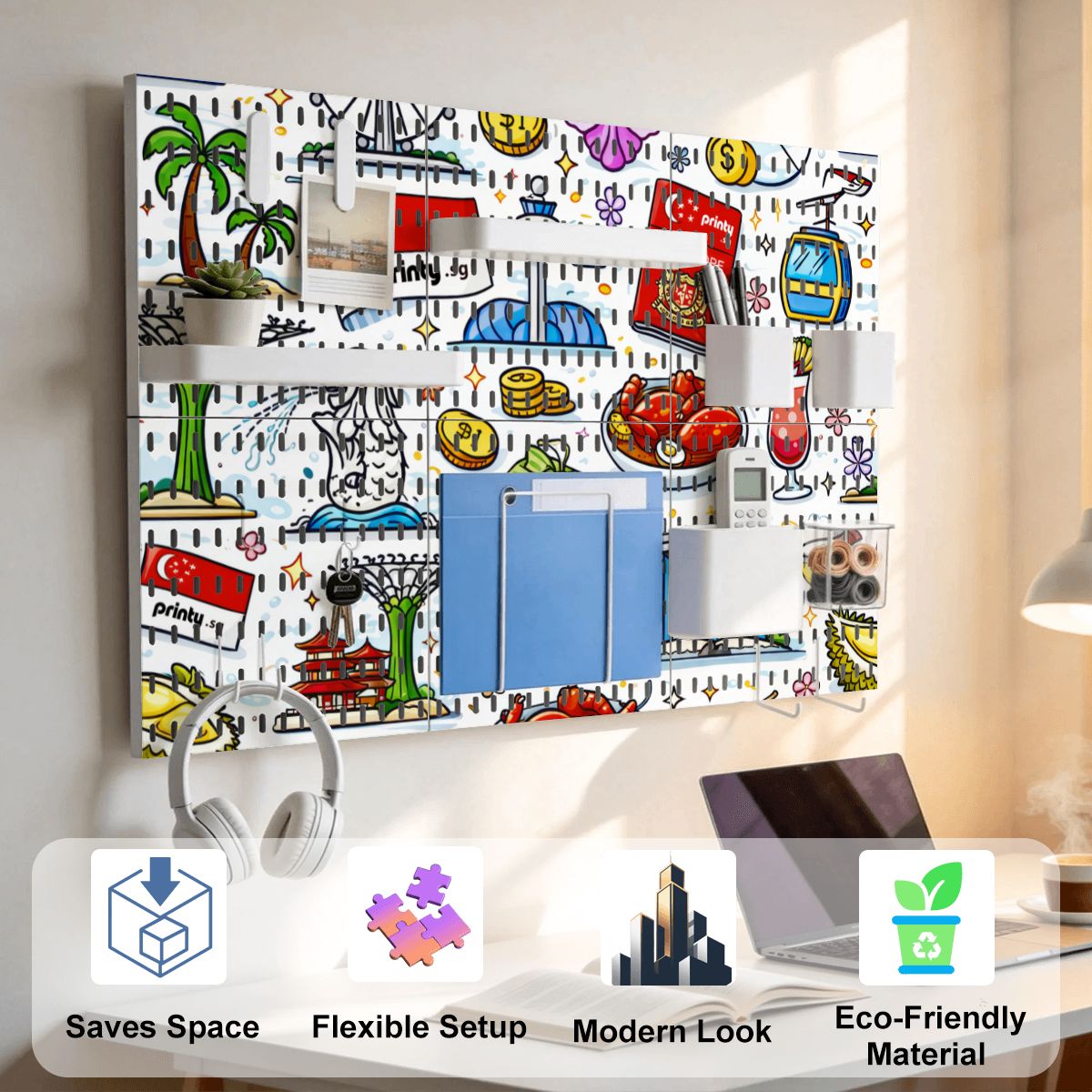 Custom 6 PCS Pegboard Kit