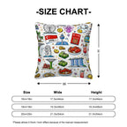 Custom Corduroy Throw Pillow Covers with Core (Double-Sided Design)