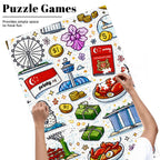 Custom Wooden Jigsaw Puzzles 1000 pcs (Vertical)