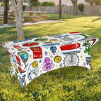 Custom Stretch Table Cloth Rectangle Table Covers