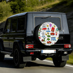 Custom Universal Spare Tire Cover