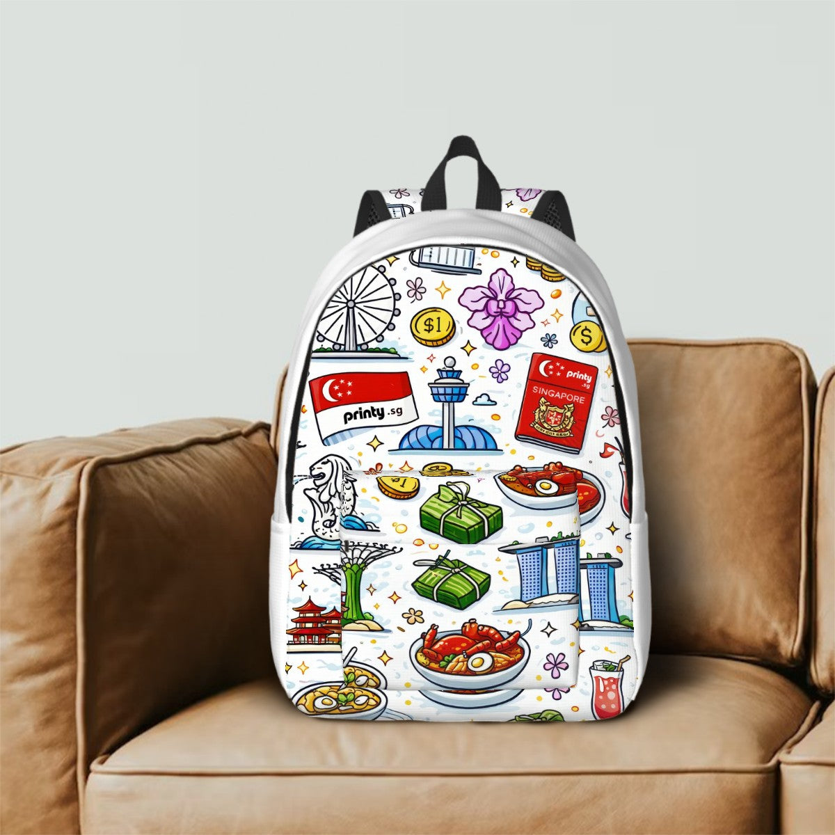 Custom Canvas Backpack