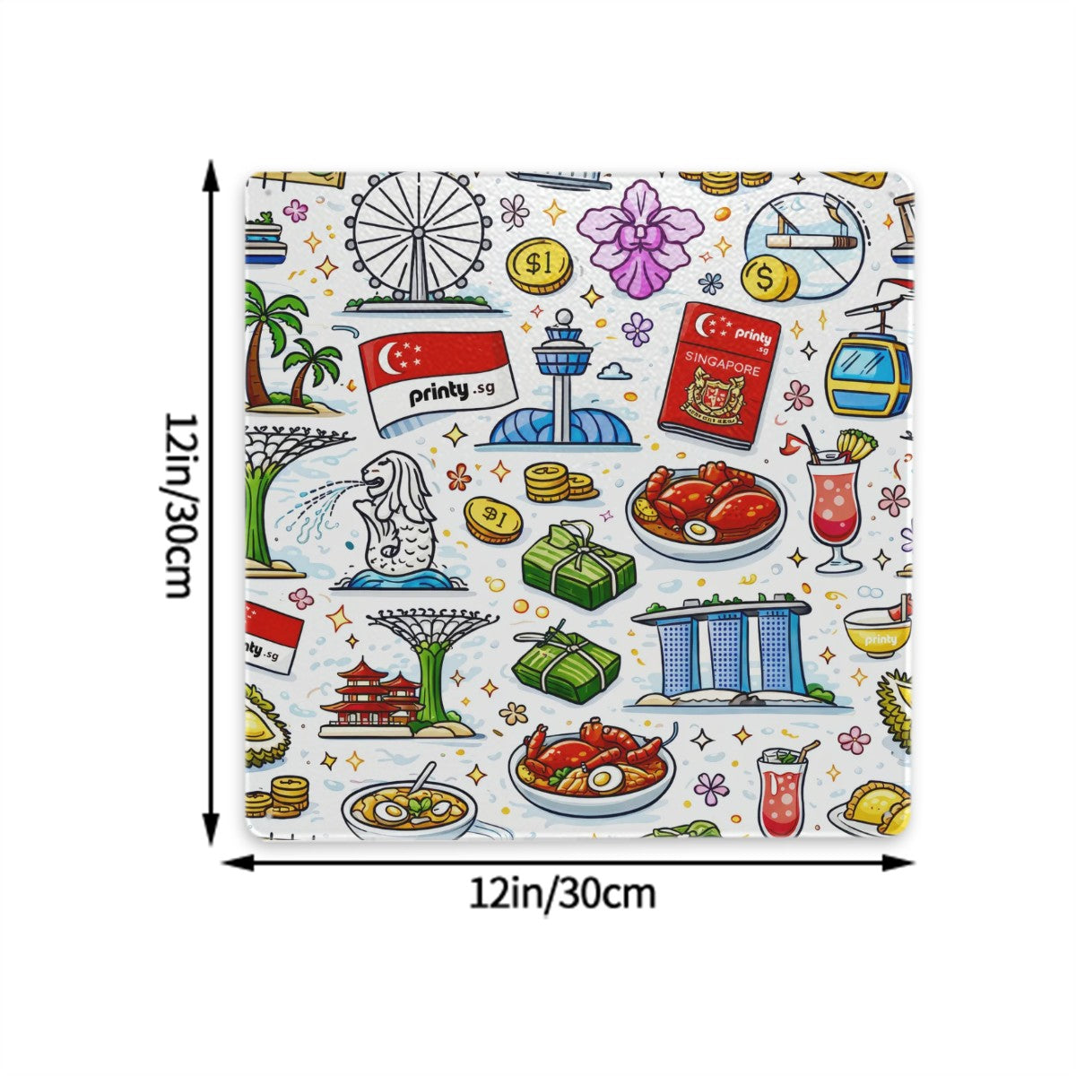 Custom Tin Sign Square Metal Sign Decor
