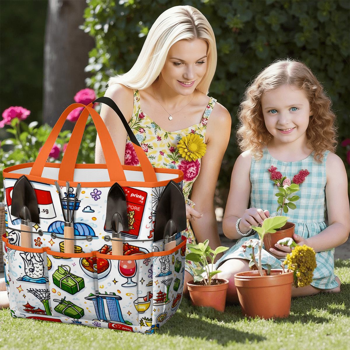 Custom Garden Tool Bag (Tools Not Included)