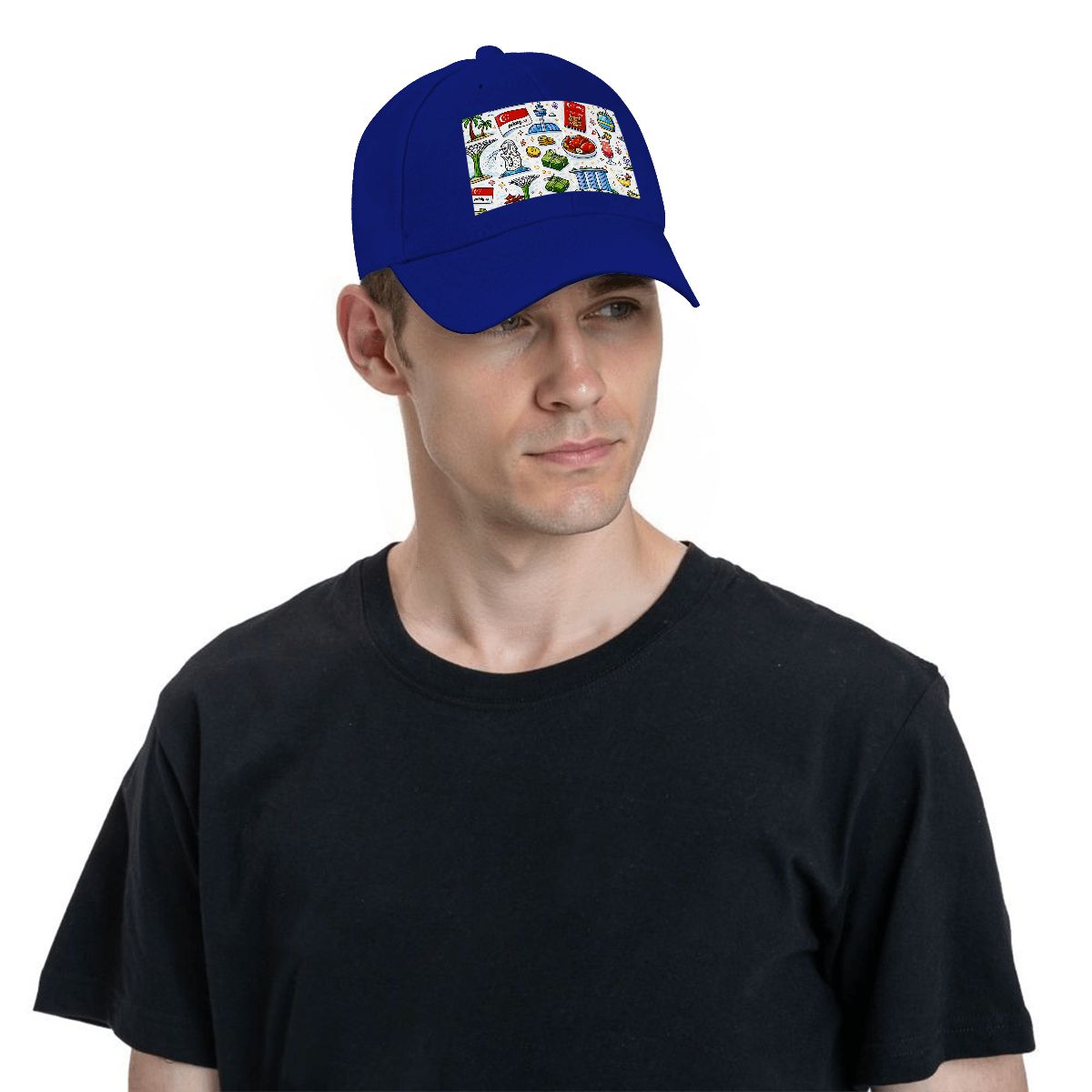 Custom Curved Eaves Trucker Hat (Solid Color)