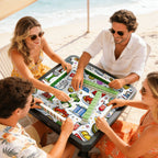Custom Mini Mahjong Mat 20.9"x20.9" (Ship Rolled up)