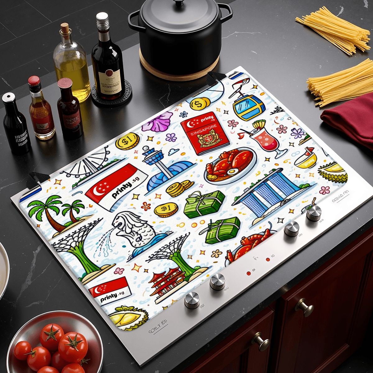 Custom Stove Cover