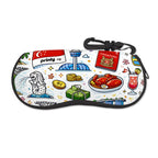 Custom Zipper Glasses Case