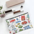 Custom Reusable Paper Toiletry Bag