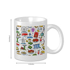 Custom Ceramic Coffee Mug (11oz) (Area Print)