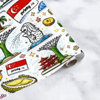 Custom 3-Pack Gift Wrapping Paper Sheets