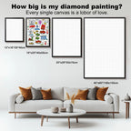 Custom DIY Diamond Painting no Frame (4:5)