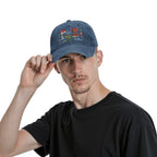 Custom Unisex Washed Denim Baseball Cap