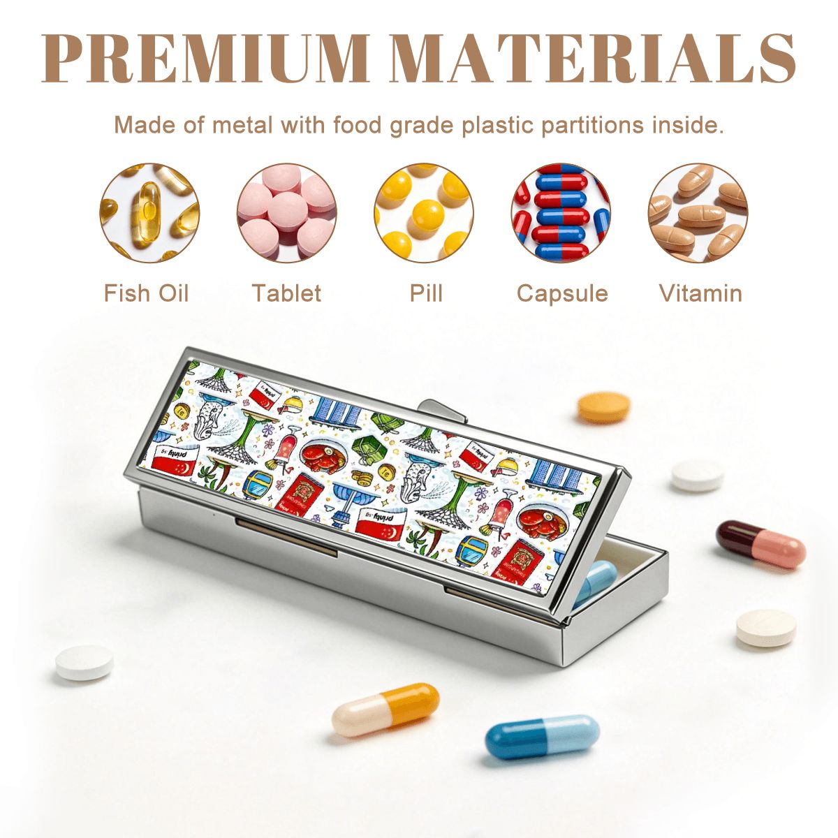 Custom 7 Day Pill Organizer