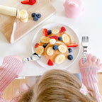 Custom Kids Cutlery Set Straight Handle