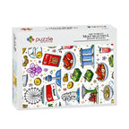 Custom Wooden Jigsaw Puzzles 500 pcs (Vertical)