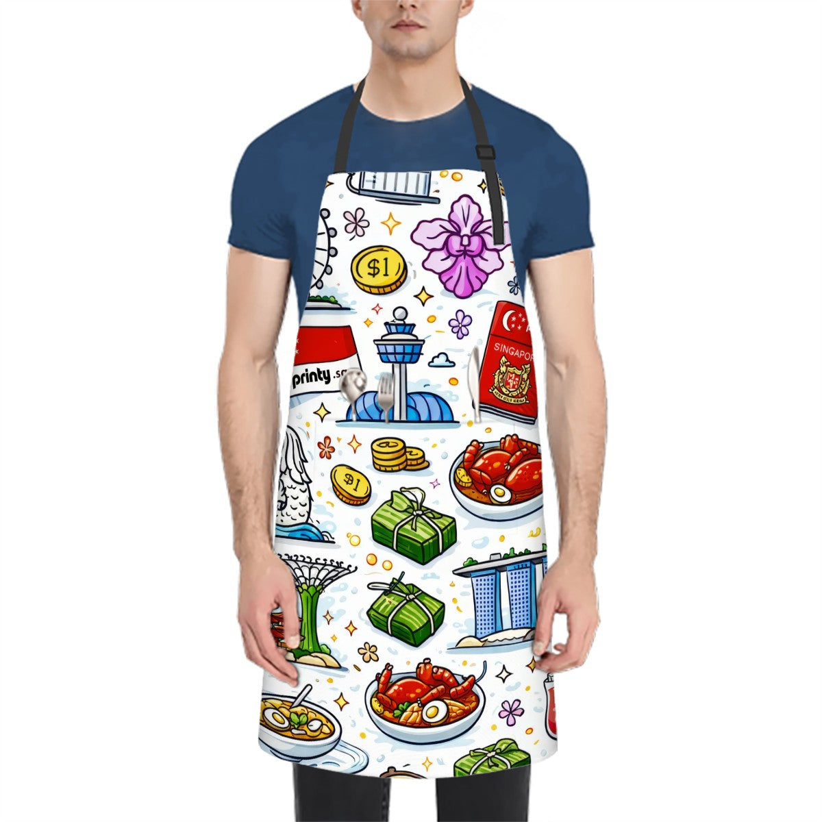 Custom Waterproof Apron with Pockets