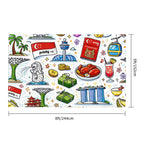 Custom Outdoor Decor Flags Single Sided (5:8)