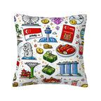 Custom Velvet Throw Pillow Covers (Single-Sided Design)