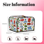 Custom 4 Slice Toaster Cover