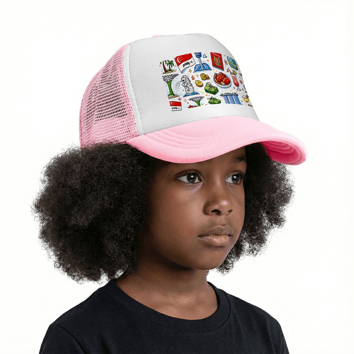 Custom Kids Mesh Baseball Cap