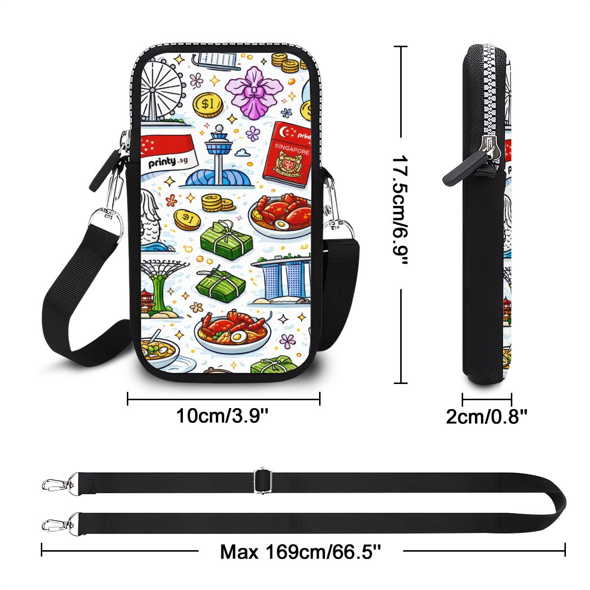Custom Phone Purses with Crossbody Strap